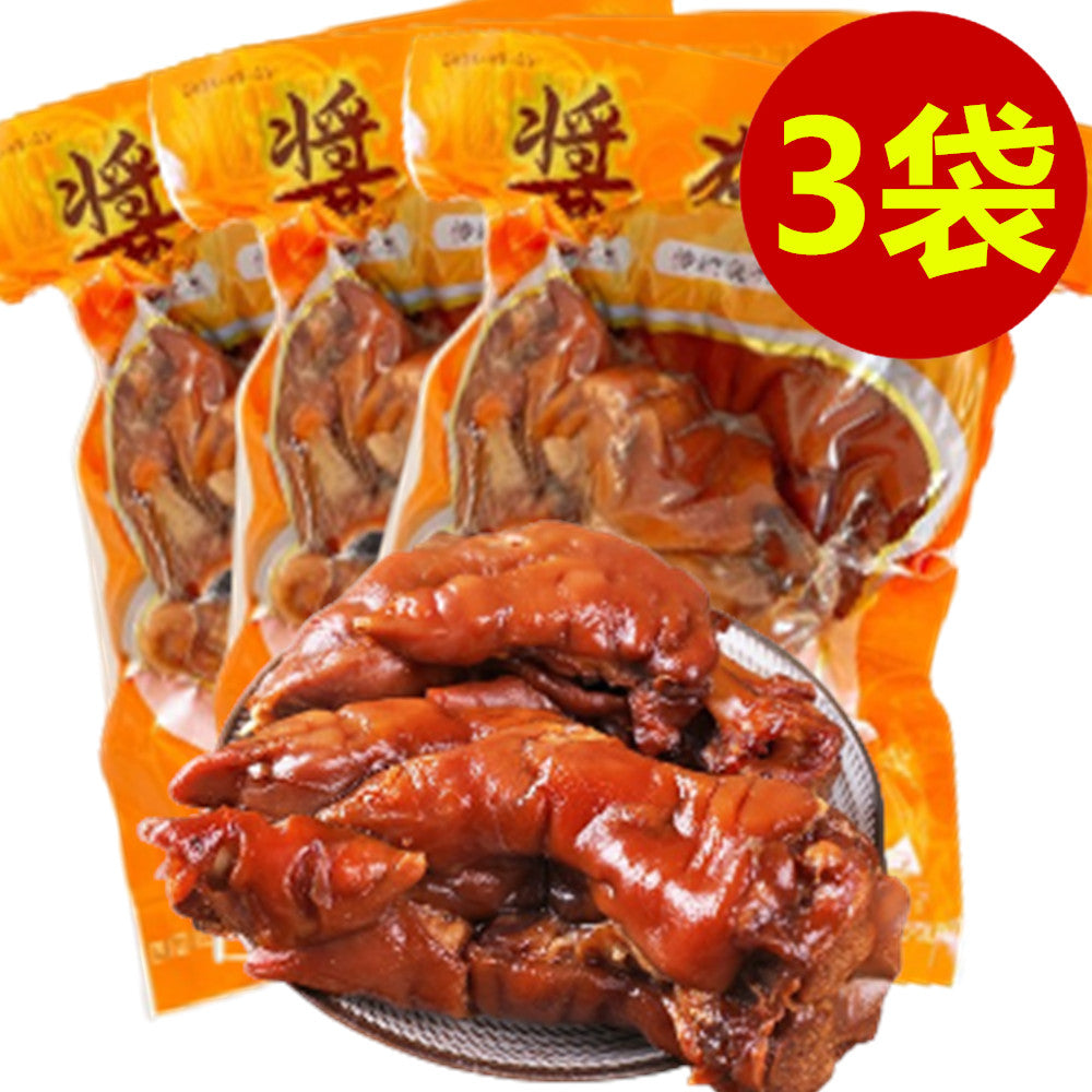 生友 猪蹄2个入醤猪爪 日本国内加工 賞味期限約10~15天 冷蔵品