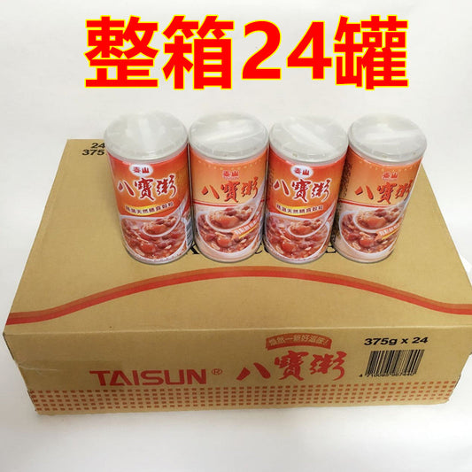 泰山八宝粥 375g*24罐 台湾産