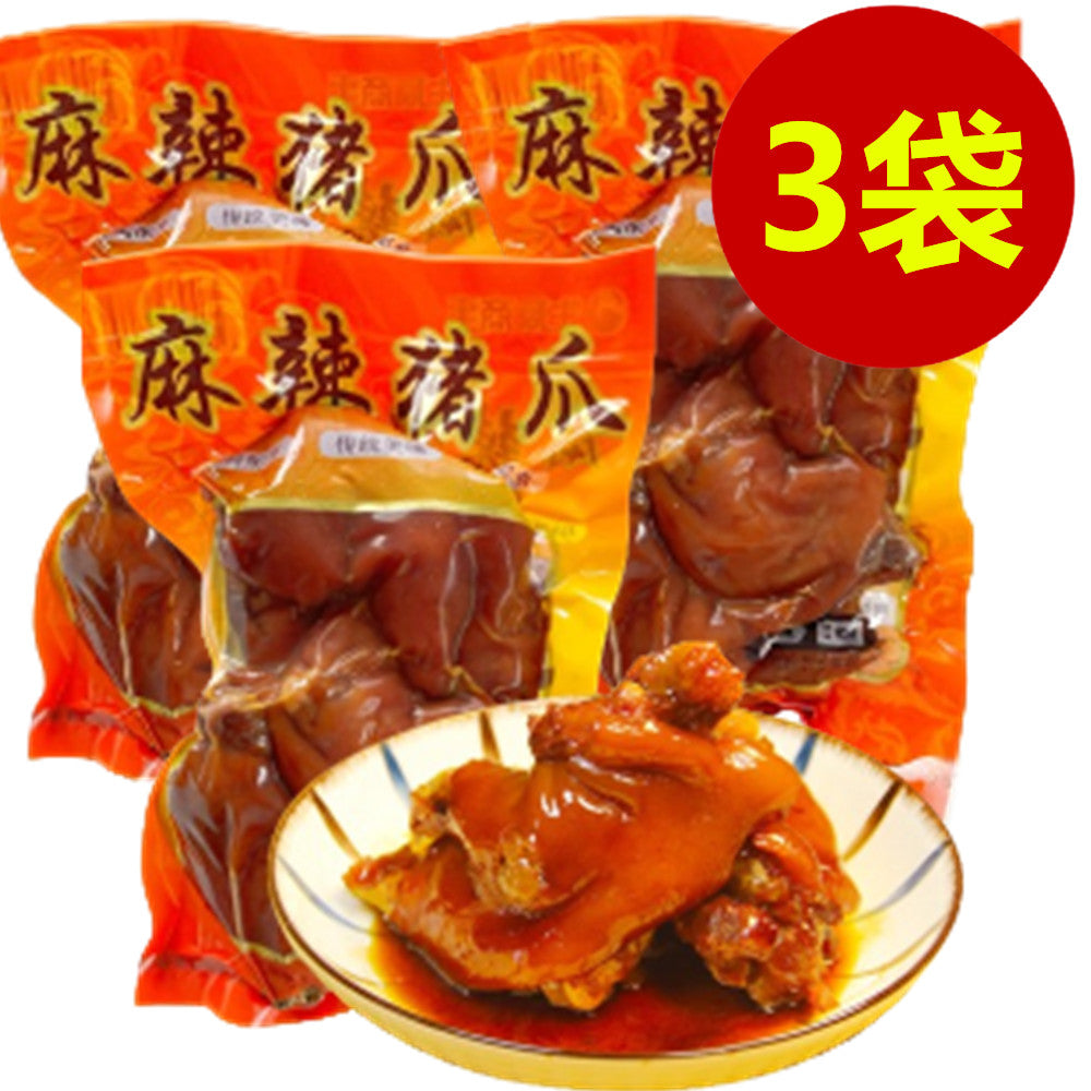 生友 麻辣猪蹄(半切3片)日本国内加工 賞味期限約10~15天 冷蔵品