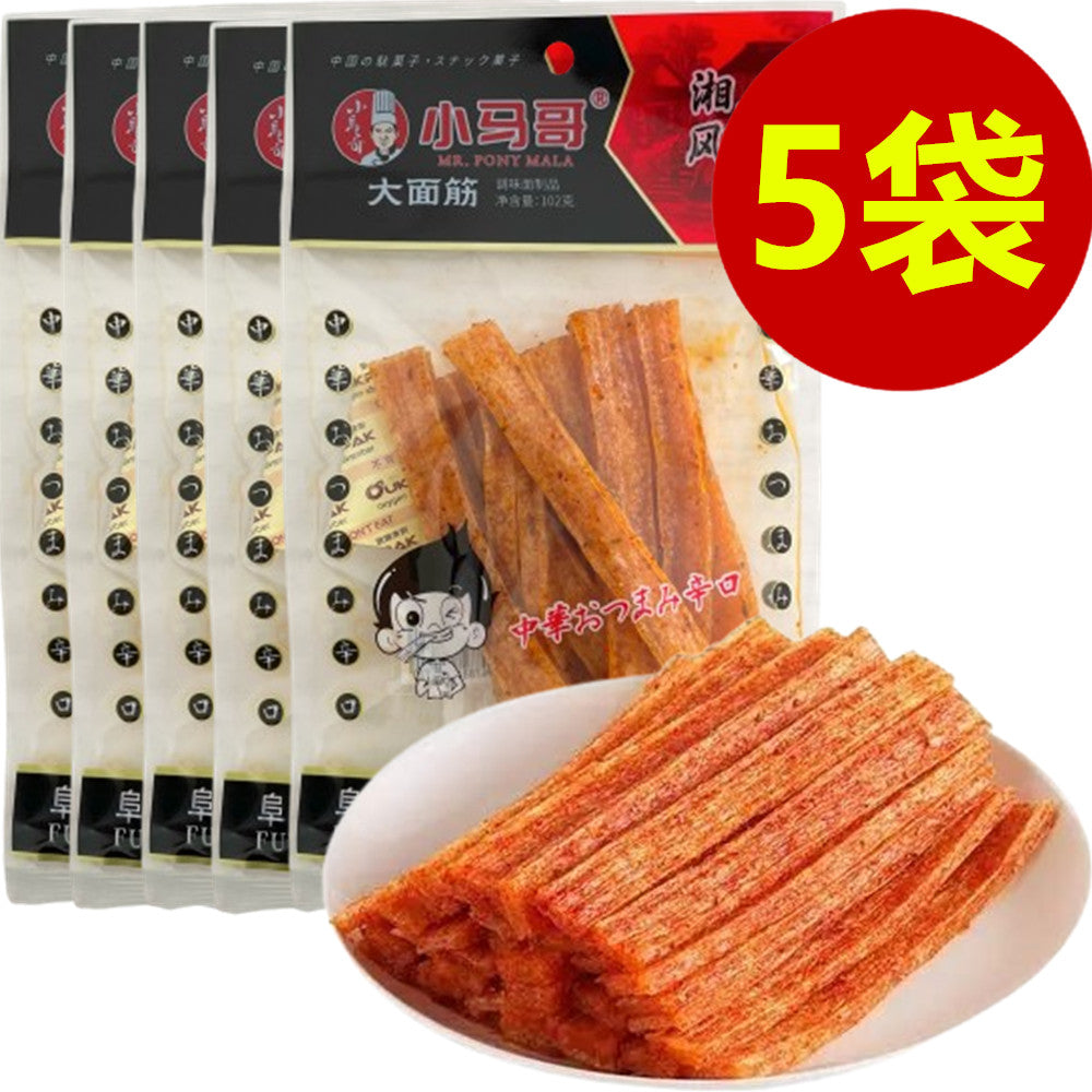 小馬哥 大面筋 102g辣条