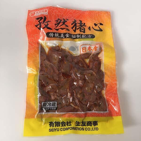 予售 香辣孜然豚心 200g (生友) 日本国内加工 賞味期限約10~15天 冷蔵品