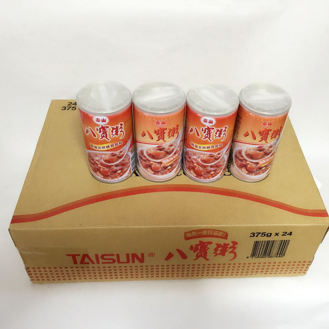 泰山八宝粥 375g*5罐 台湾産