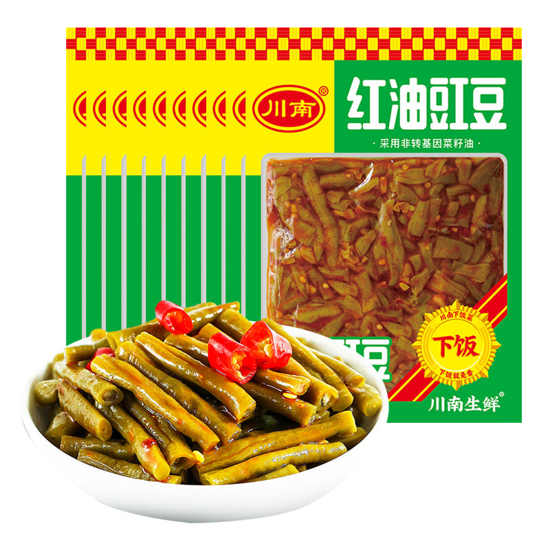 川南 紅油虹豆 120g*10袋