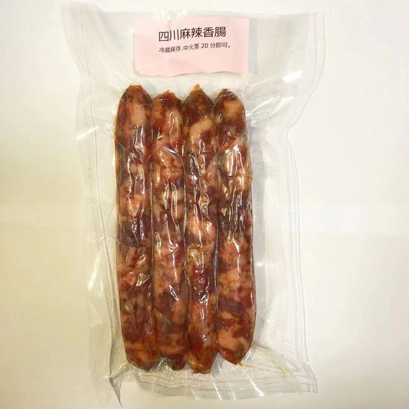 祥瑞 四川麻辣香腸 約180-200g*3袋 日本産 日本国内加工 日本国产冷凍品
