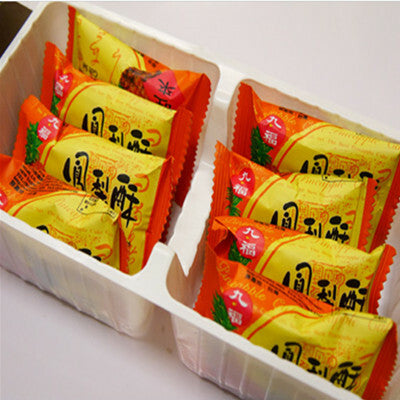 九福 鳳梨酥 200g  （盒装 ） （内含8小袋）*3袋 台湾産