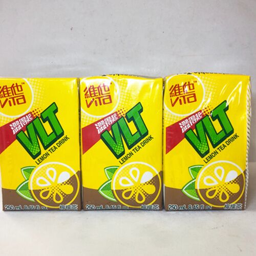 維他檸檬茶纸盒装 250ml*24盒整箱
