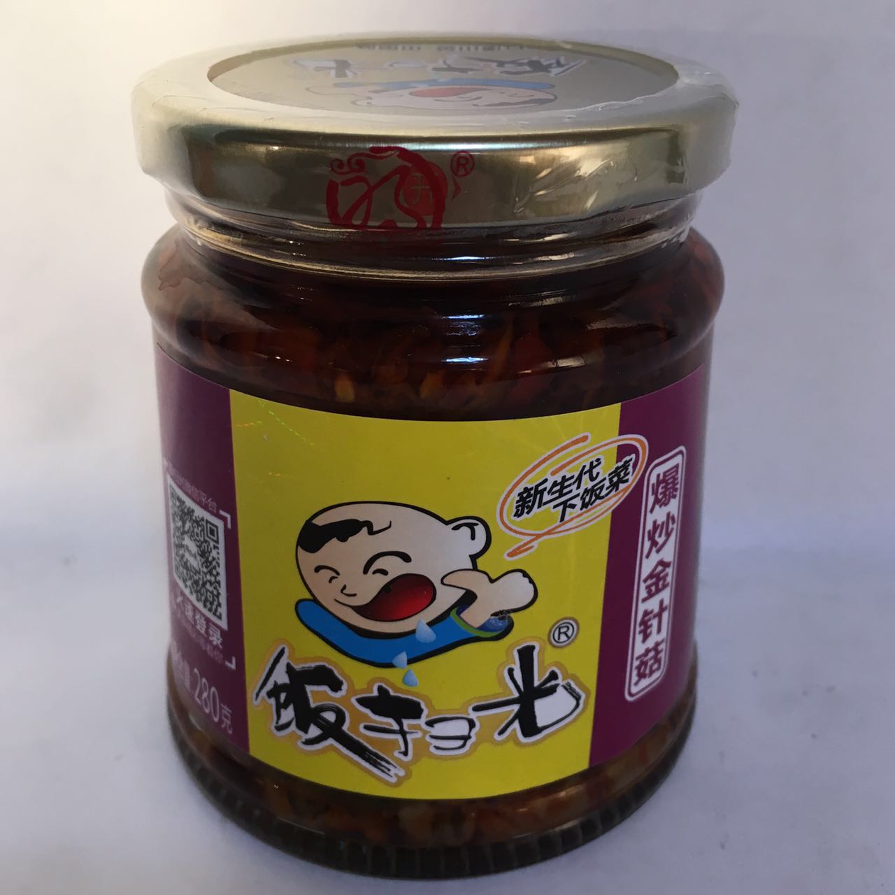 飯掃光 爆炒金針菇(瓶装)280g