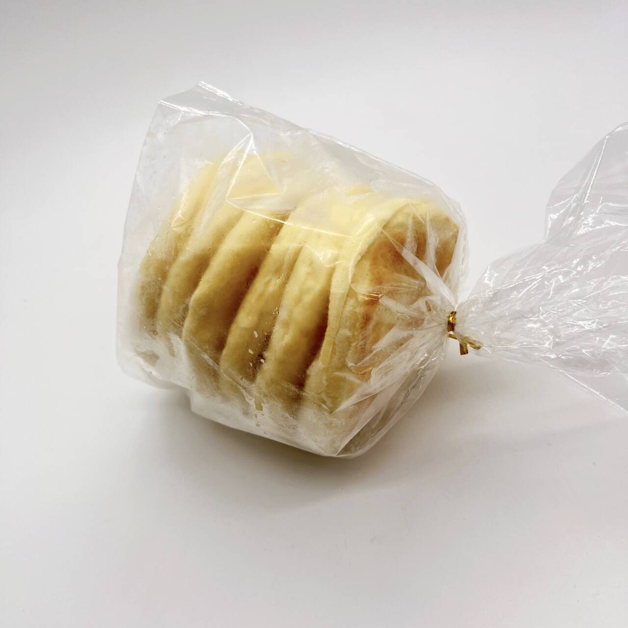 万家餅業白吉饃6个入 1个约80克 肉夹馍饼皮 冷凍品