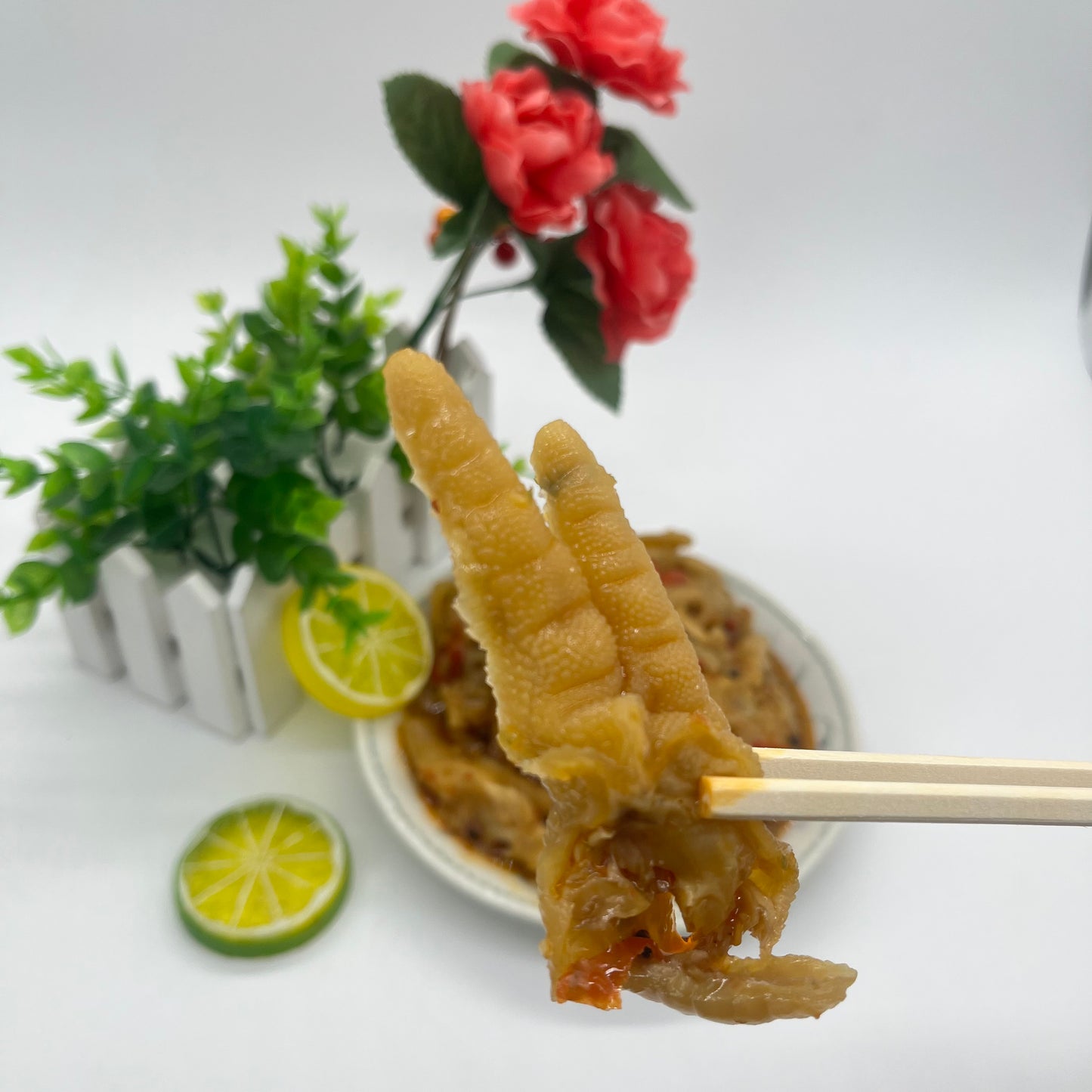 亮哥 檸檬百香果無骨鳳爪(酸甜辣)330g 冷藏 冷凍品