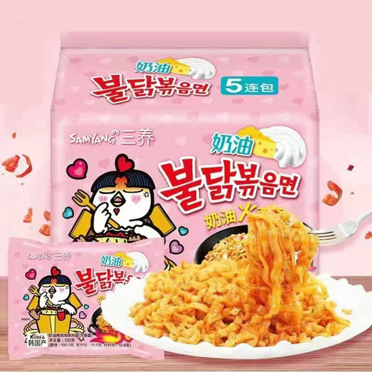韓国 火鶏面 130g(粉)(乃油味)