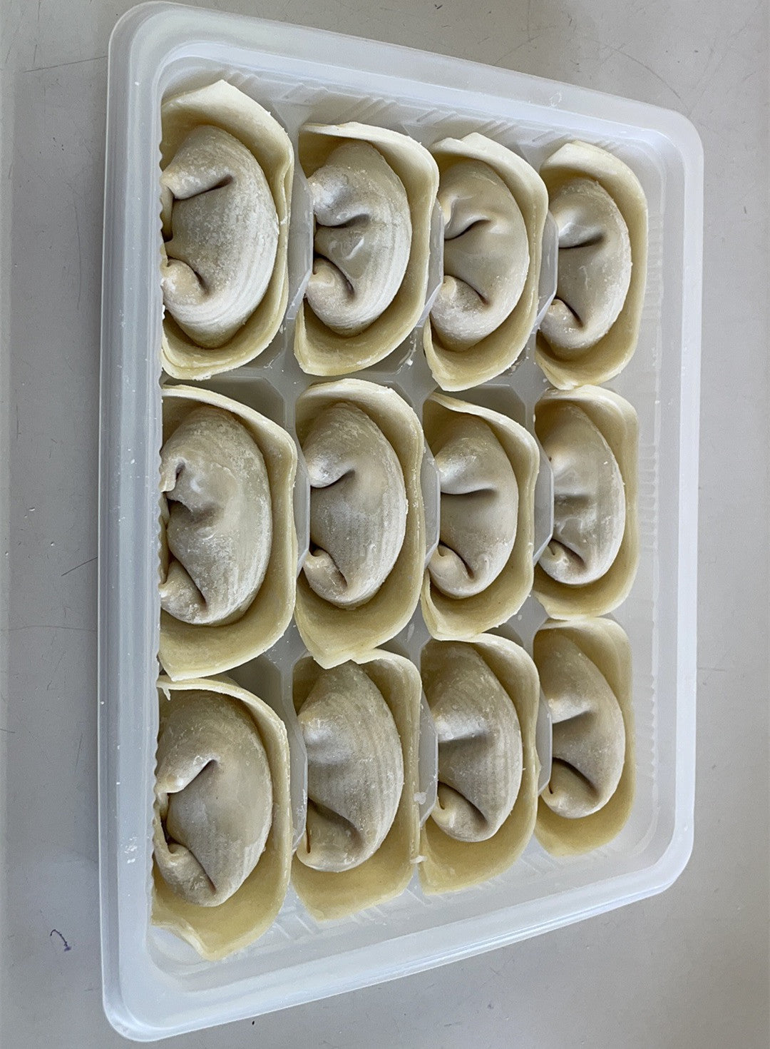 華華豚肉大葱大雲呑 12個入 純手工 日本国内加工