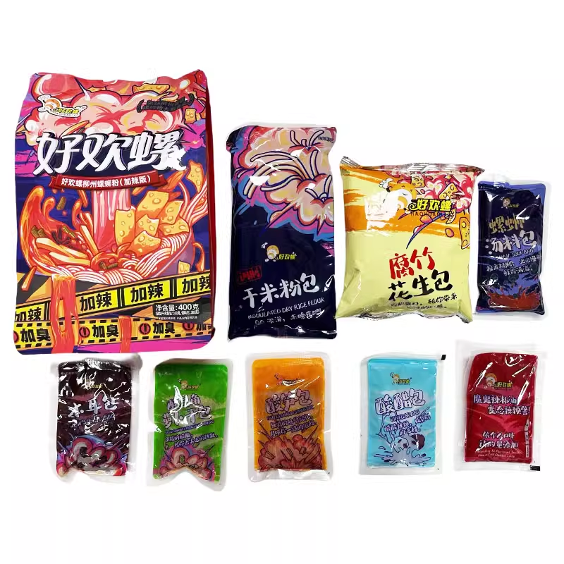 好歓螺螺蛳粉加臭加辣375g*5袋 螺蛳粉