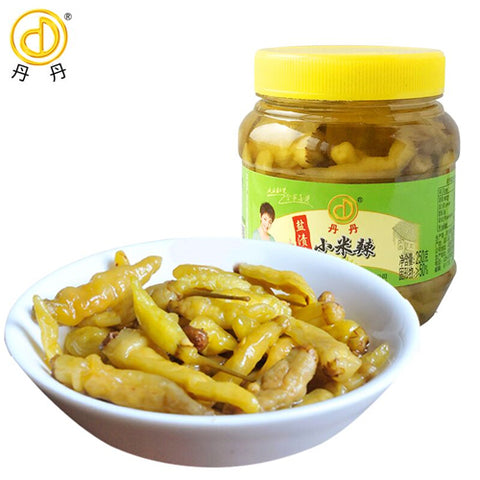 丹丹小米辣 250g (泡椒)*3瓶