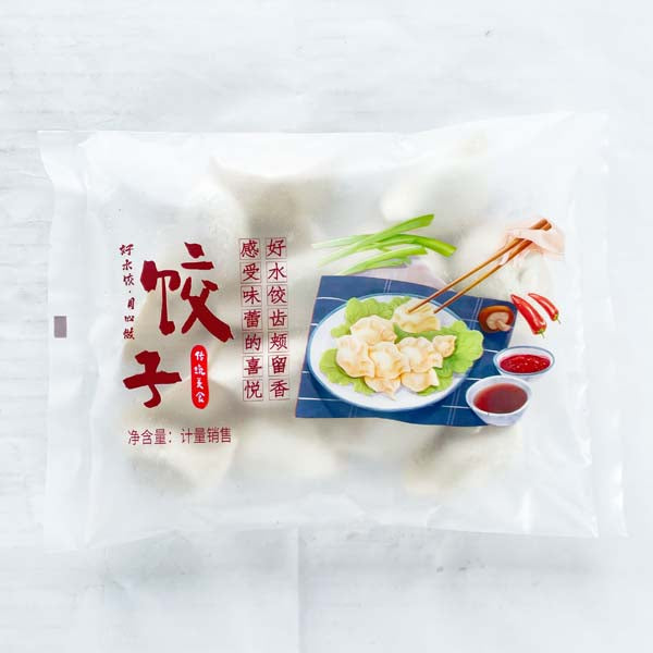 華華手工猪肉大葱水餃400g 冷凍品 日本国内加工