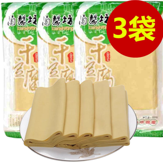 蘭馨坊東北手工干豆腐 500g*3袋 冷凍品