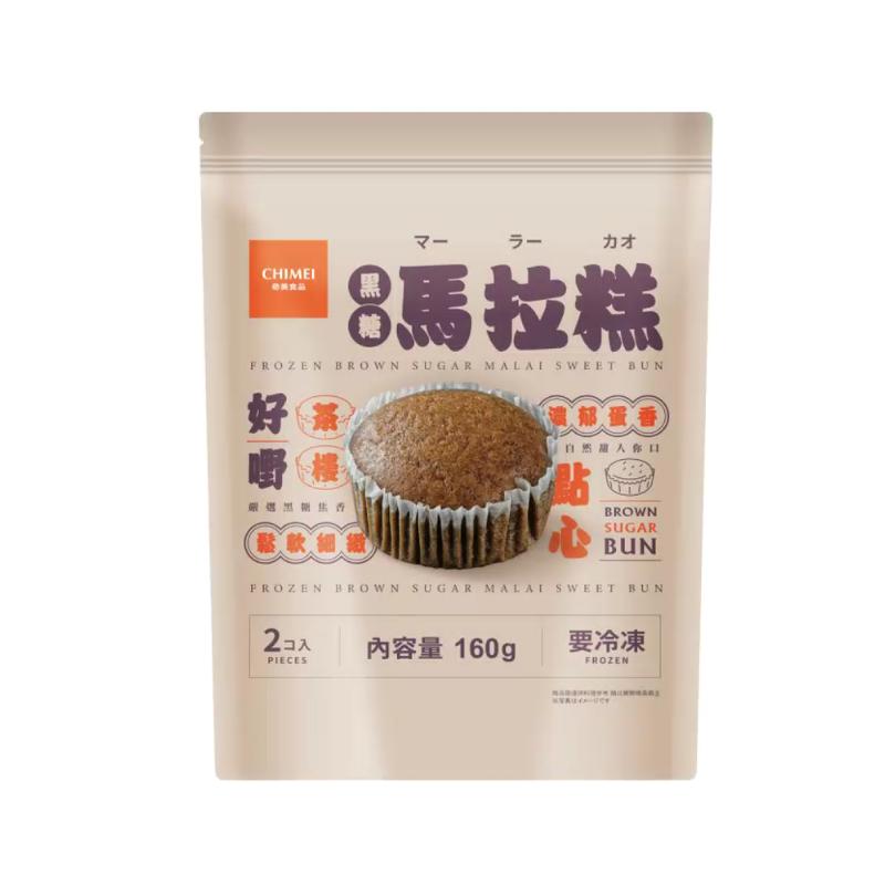 奇美黑糖马拉糕160g(2个)台湾产 冷冻品