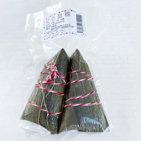 老師傅 紅豆甜粽2个入  原价555円 特价428円 日本国内加工 約300g