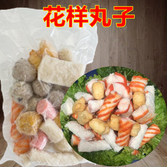 花様丸子 多彩丸子 ミックス団子 450g  日本国内加工 冷凍品