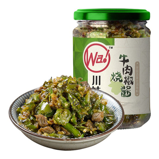 川娃子牛肉烧椒酱235g调味料