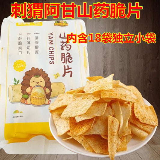刺猬阿甘 山薬脆片（麻辣味）216g