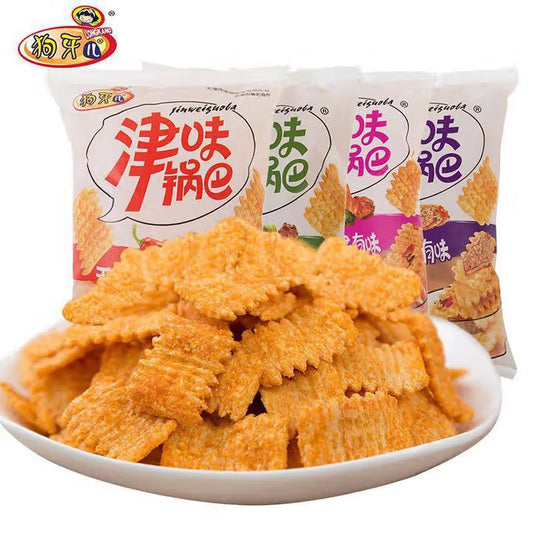 狗牙儿津味锅巴 风情烧烤味 100g