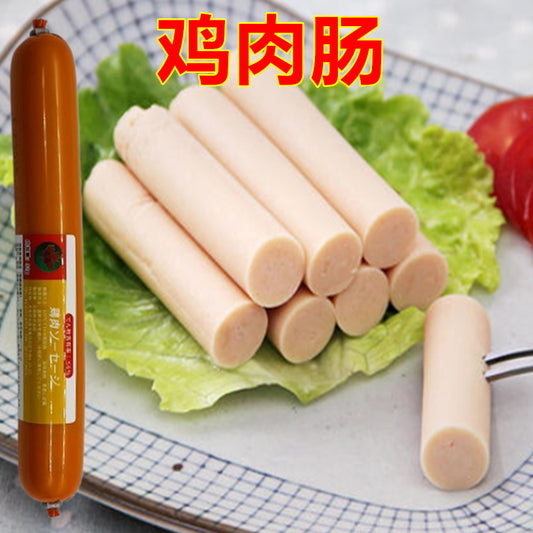 鸡肉肠 鸡肉火腿肠90g　日本国内制作　淀粉肠