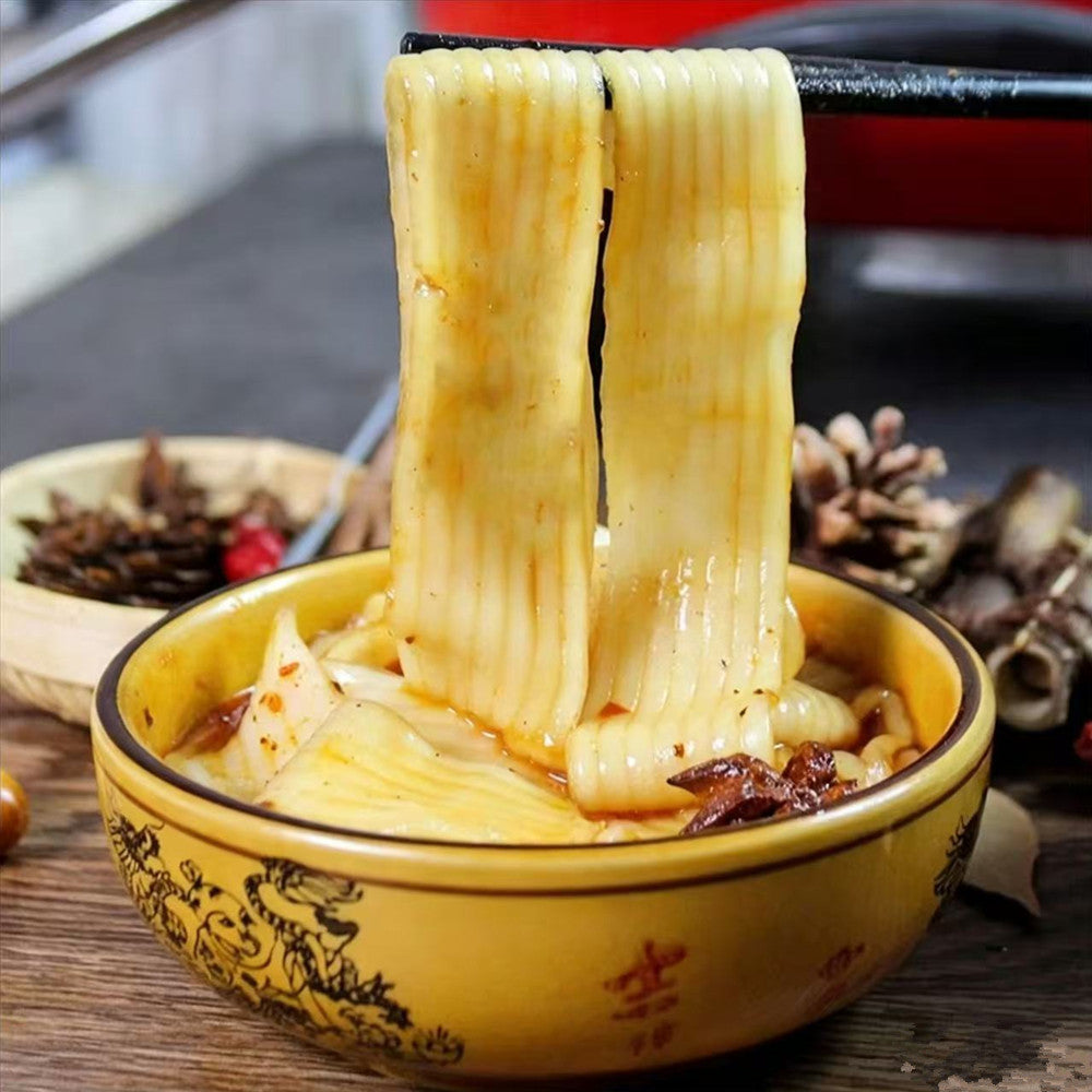 鮮肥羊粉500g 無料包 冷凍品　火锅麻辣烫必备品　　火锅大宽粉