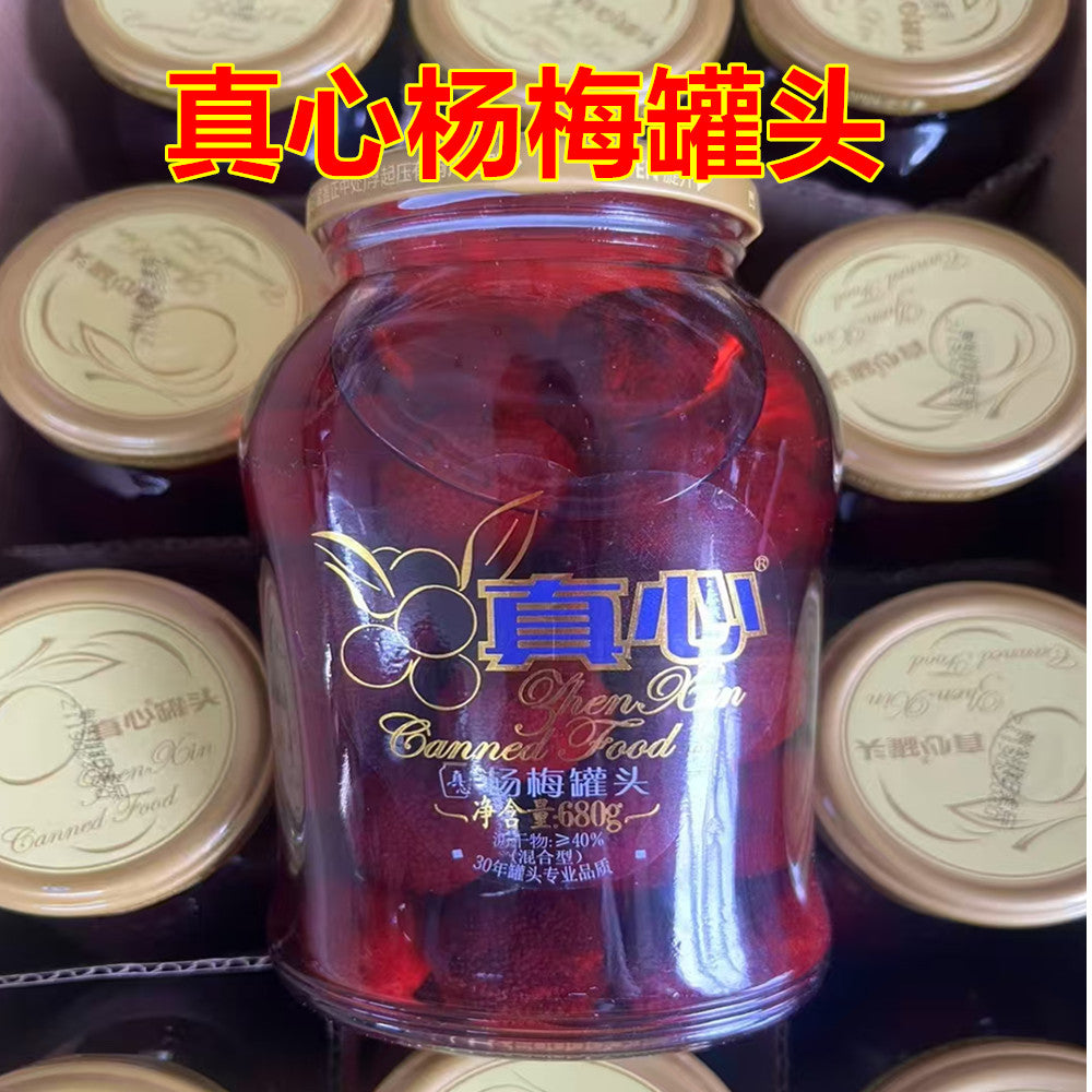 双葉真心楊梅罐頭680g