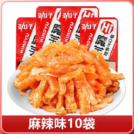 勁仔 魔芋川湘麻辣味18g*10袋