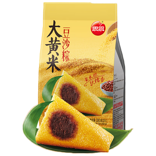 思念 大黄米豆沙粽子（2個入）200g