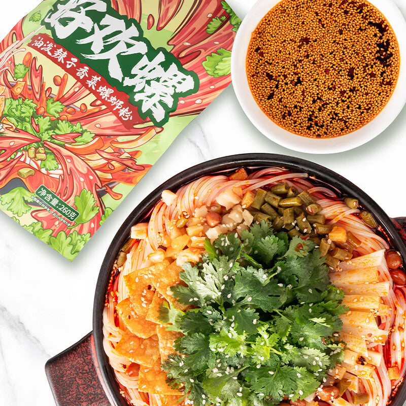 好欢螺油泼辣子香菜螺蛳粉270g