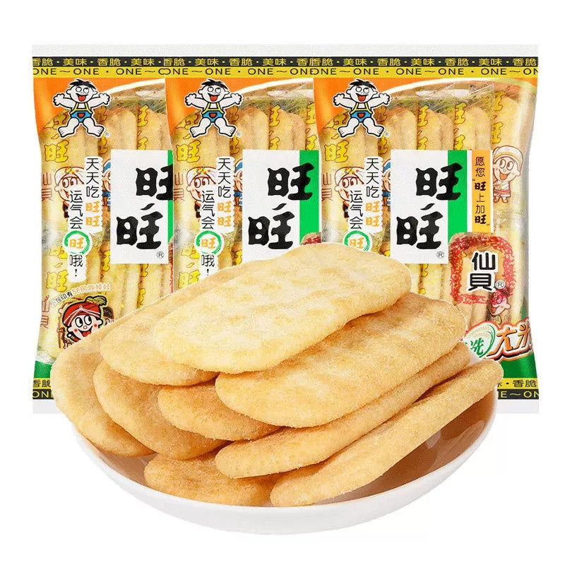 断货中 旺旺仙貝52g*3袋
