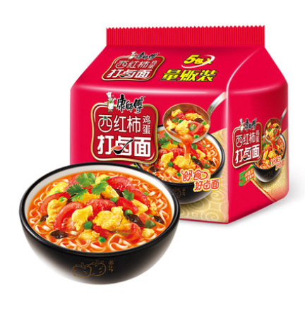 康師傅西紅柿打滷面（五連包）