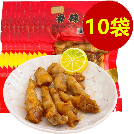 青松香辣鳳爪100g*10袋 鸡爪