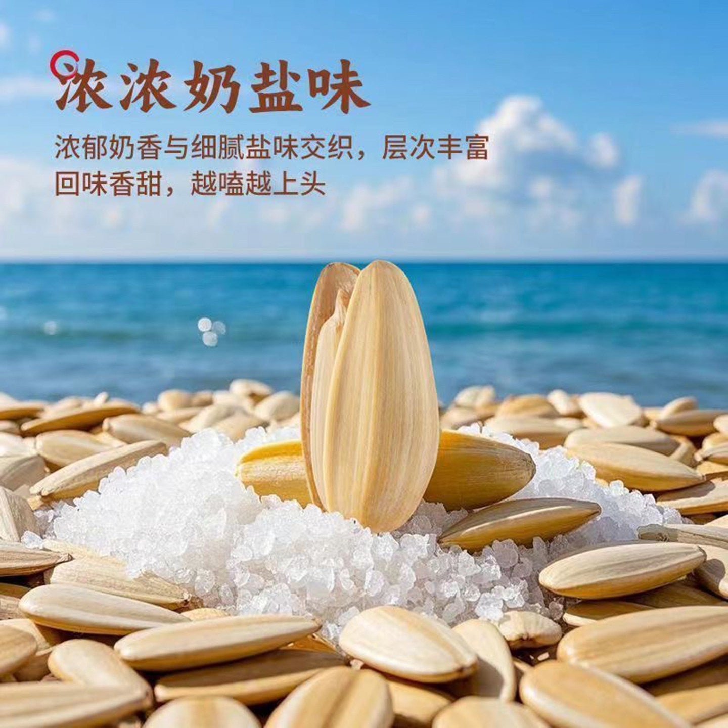 洽洽打手瓜子奶盐味208g  白瓜子