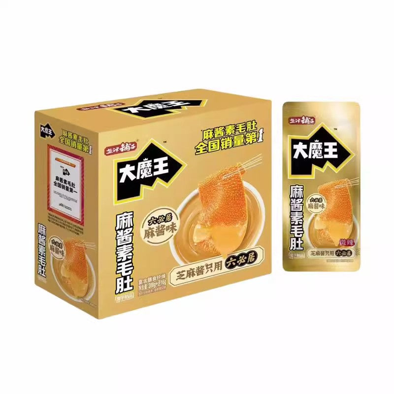 大魔王魔芋爽素毛肚18g*20袋整盒