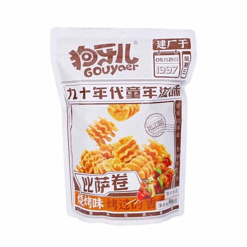 狗牙儿 比萨卷 焼考味 100g