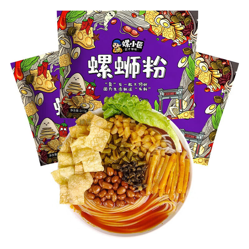 暂时断货 螺小匠 柳州螺蛳粉   315g *5袋