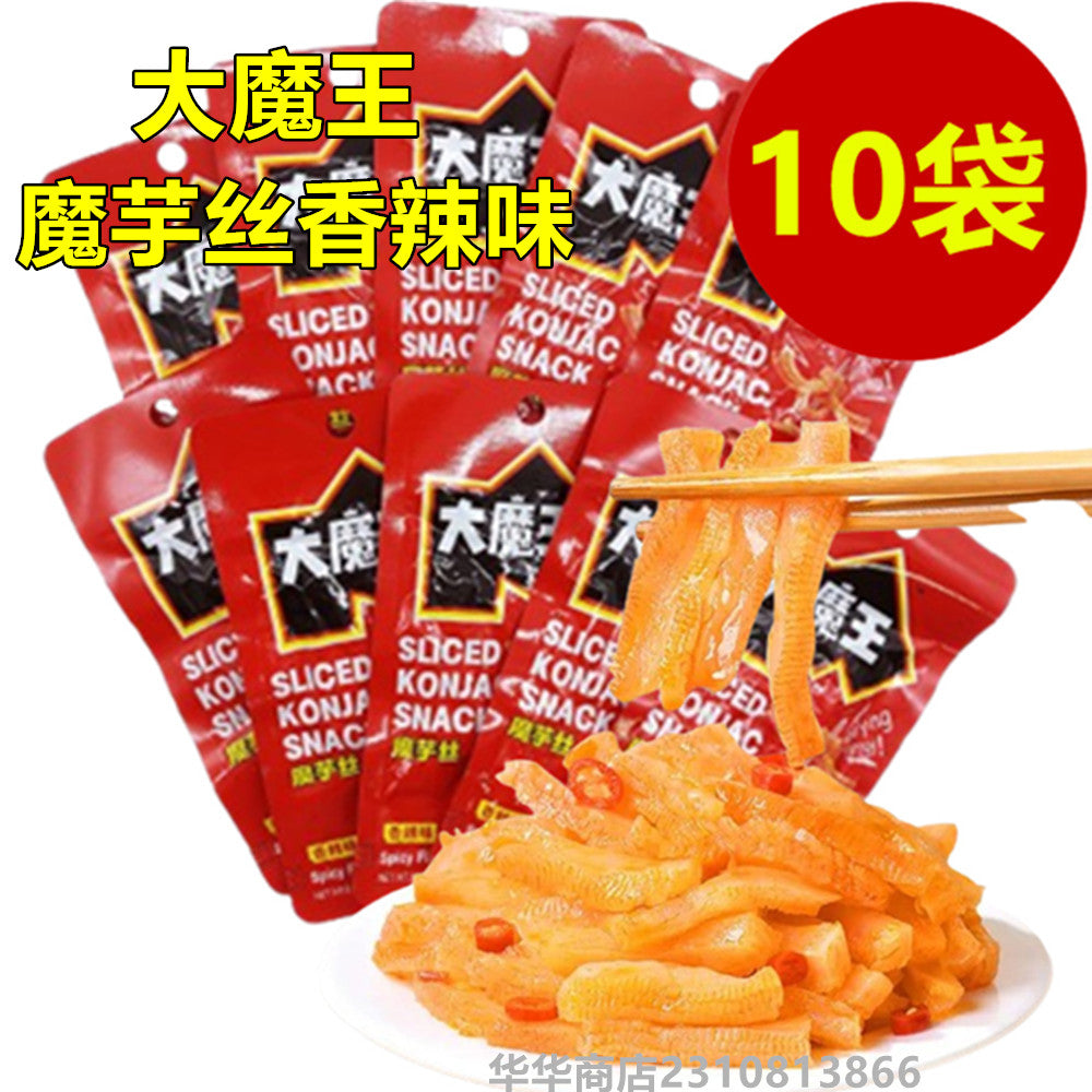 大魔王 魔芋絲 香辣味18g*10袋