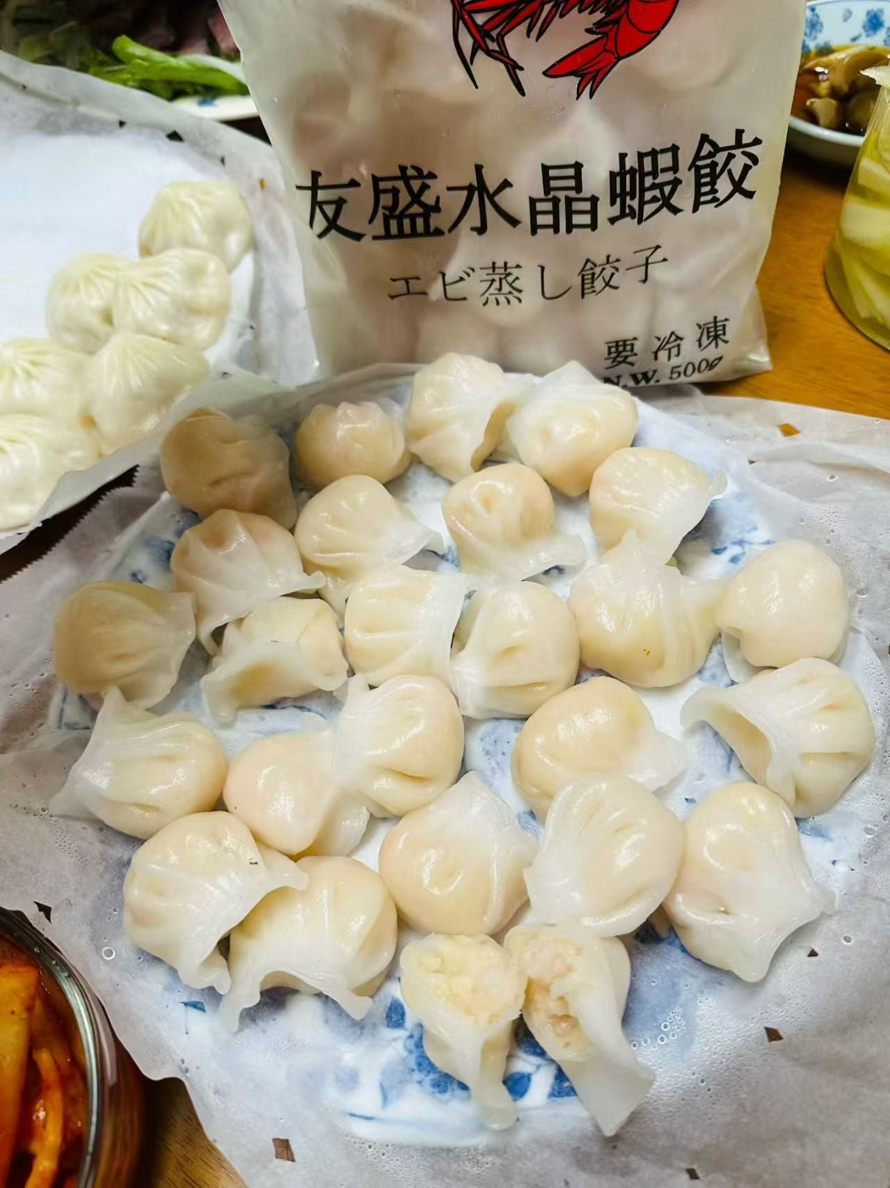 友盛水晶蝦餃 25个入 500g 冷凍品 越南产