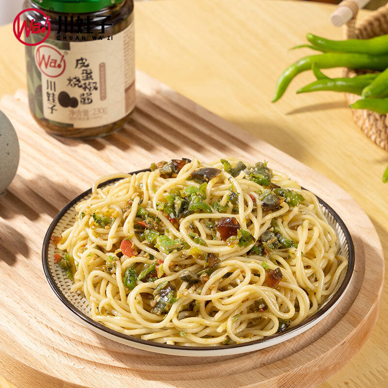 川娃子 皮蛋焼椒醤 200g