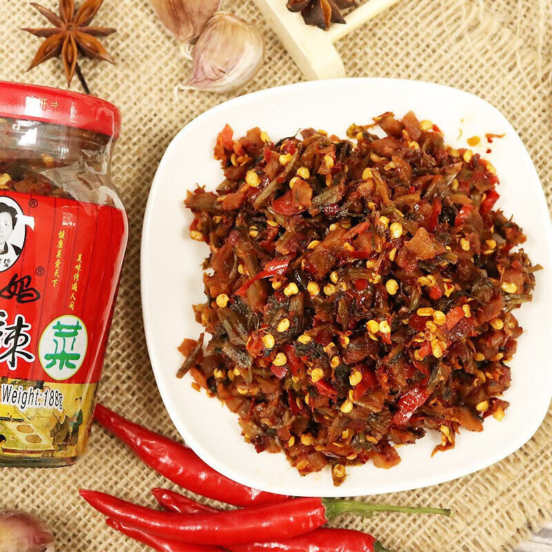 老干媽香辣菜188g　下饭菜