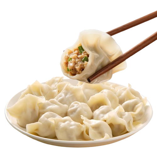思念猪肉韭菜灌湯水餃454g　　冷凍品