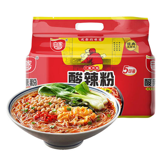 白家陳記酸辣粉絲五連包 525g