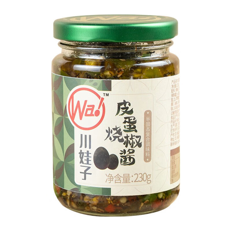 川娃子 皮蛋焼椒醤 200g