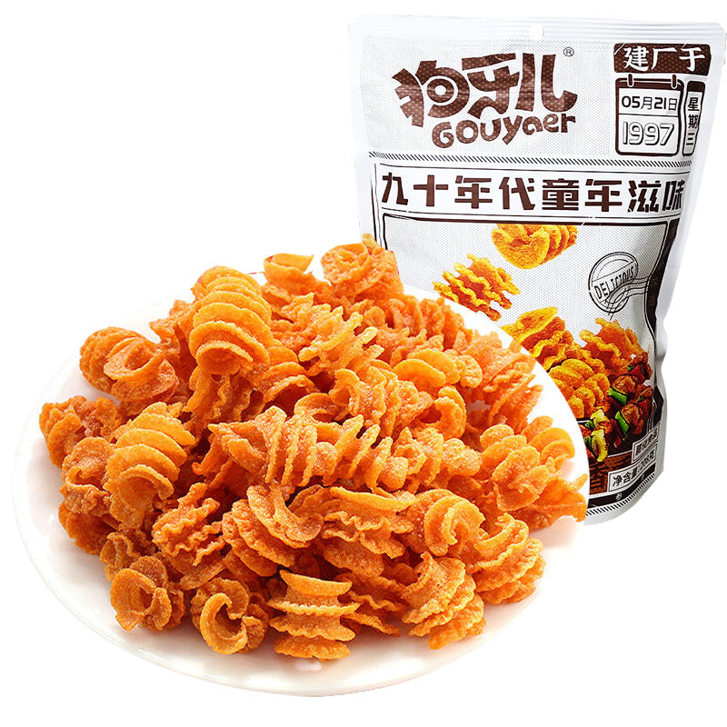 狗牙儿 比萨卷 焼考味 100g