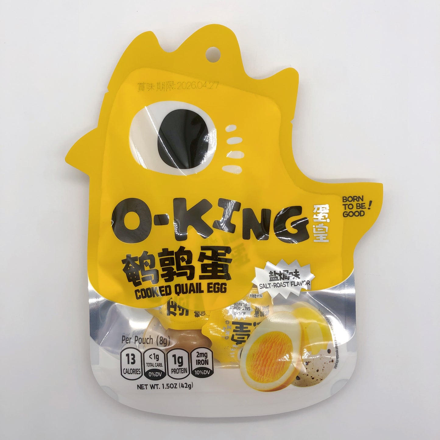 塩津鋪子 蛋皇うずらの卵 鵪鶉蛋 塩局味128g 内含独立小包装（副本）