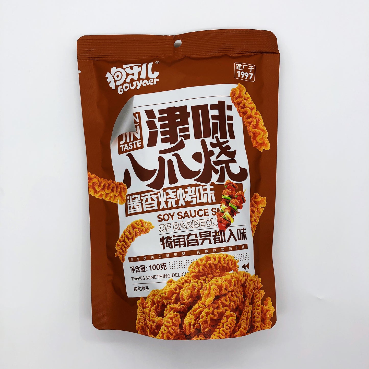 狗牙儿 津味八爪焼 醤香焼考味 100g