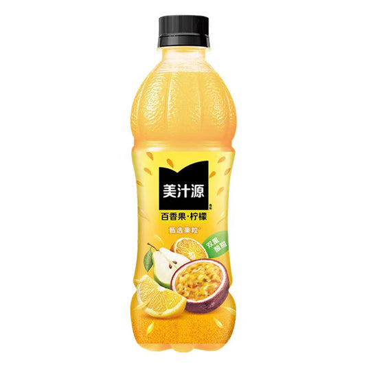 美汁源 百香果柠檬450ml