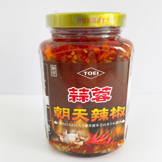 台湾蒜蓉朝天辣椒 380g